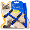 Cat Harness & Leash Kit Blue