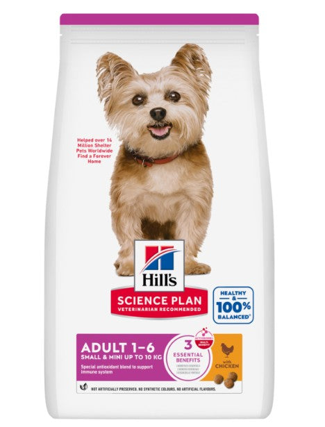 Hill’s Science Plan Small & Mini Adult Dog Food With Chicken (3kg)