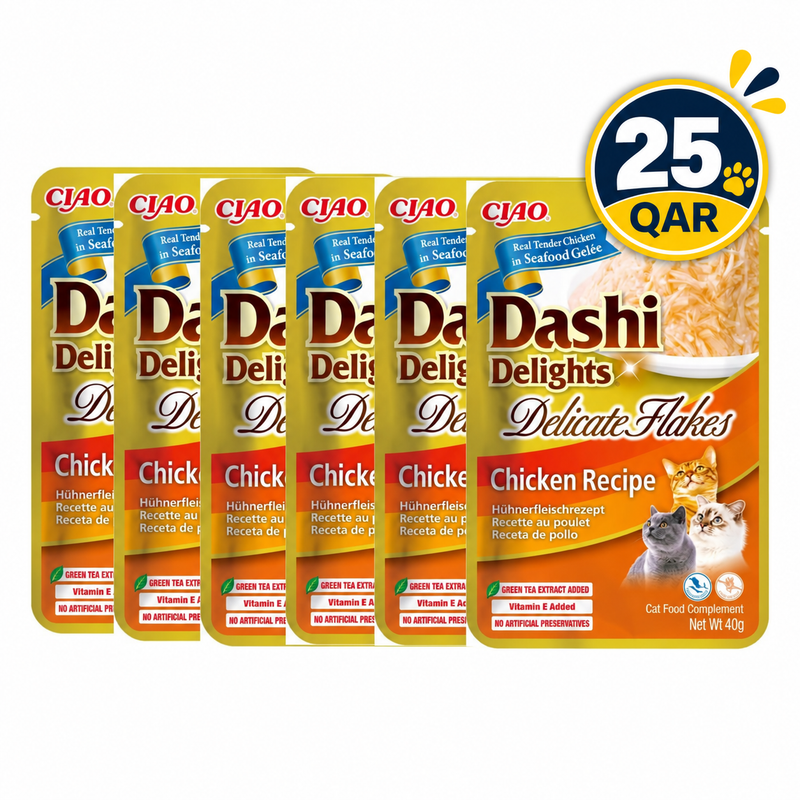 Dashi Delights Delicate Flakes Chicken Recipe 40g x6 pouches