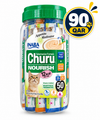 Churu Nourish-Tuna Recipe & Chicken Recipe 14 g X 50 tubes in 1 bottle