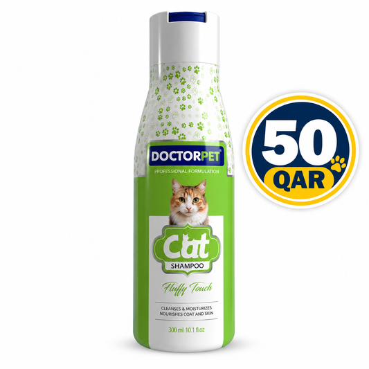 Doctor Pet Cat shampoo Fluffy Touch Peony Petals + Pink Clay 500ml