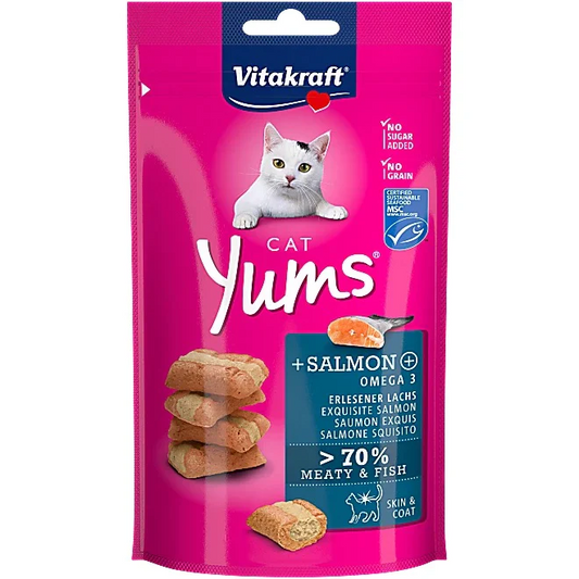 Vitakraft Cat Treat Yums Salmon 40g