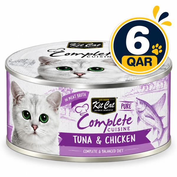 Kit Cat Complete Cuisine – Tuna & Chicken 70g  Can