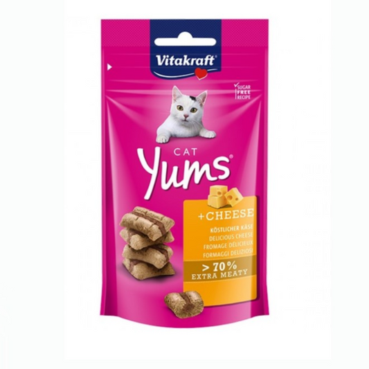 Vitakraft Cat Treat Yums Cheese 40g