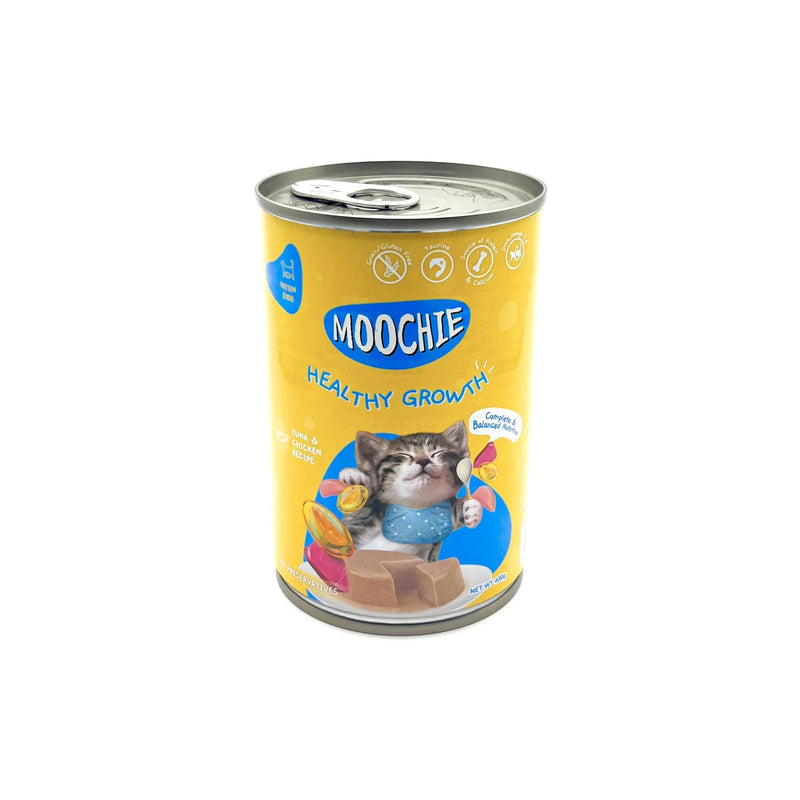 MOOCHIE KITTEN MOUSSE TUNA & CHICKEN RECIPE 400g