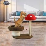 Modern Mushroom Cat  Perch & tree 48*48*58cm