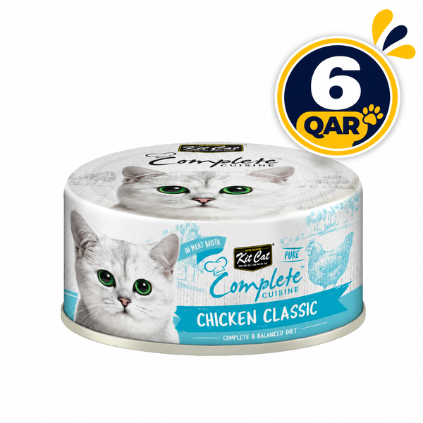 Kit Cat Complete Cuisine -Chicken Classic 70g  Can