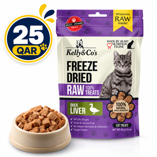 KELLY & CO'S Freeze-dried Duck Liver Cat 40g
