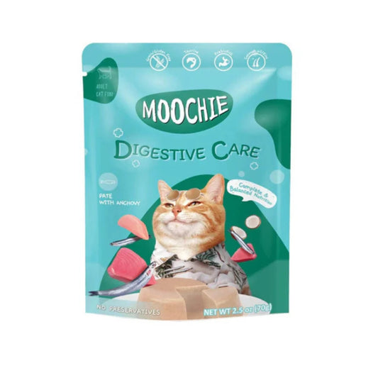 Moochie Pate With Anchovy (Digestive Care) 70G  Pouch