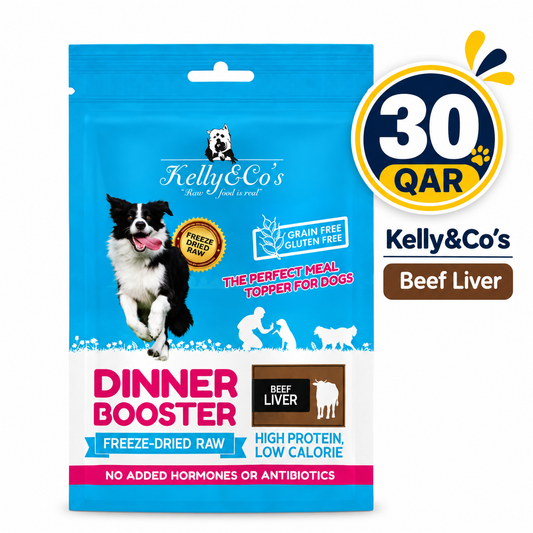 KELLY & CO'S Dinner Booster Topper Beef Liver Dog 50g