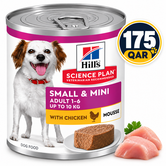 Hill’s Science Plan Small And Mini Adult Canine Mousse with Chicken 200gx12