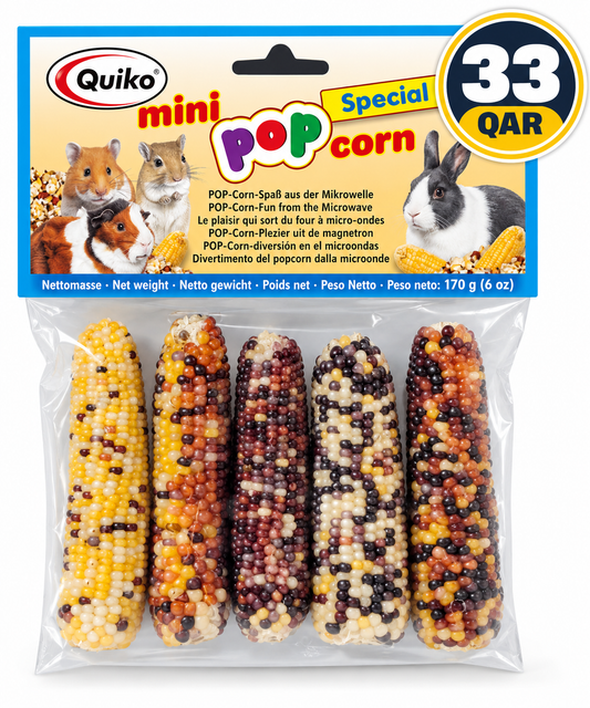 Quiko  Small Pet Mini Pop Corn Special 170 g