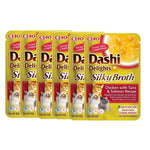 Dashi Delights Silky Broth Chicken with Tuna & Salmon Recipe 40gx6 pouche