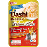 Dashi Delights Delicate Flakes Chicken with Tuna & Salmon Recipe 40g