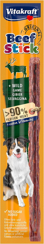 VITAKRAFT DOG BEEF STICKS WITH GAME 12G 1PC