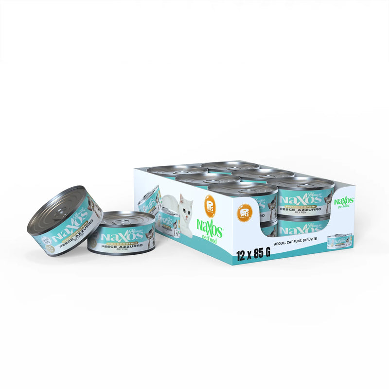Naxos CAT MONO Kitten MOUSSE OILY FISH Gr 12x85