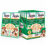 Inaba Grain-Free Chicken & Vegetables Wet Dog Food for Small Breeds 2x35g (6 Twin Cups)