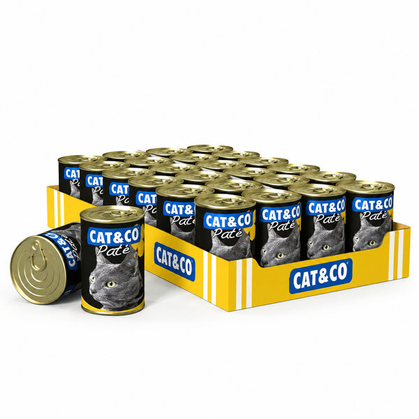 Cat&Co WET Chunks Chicken and Turkey 24x405g Box