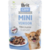 Brit Care Mini Venison fillets in gravy  85g