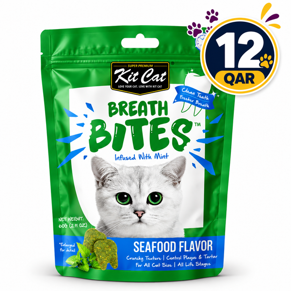 Kit Cat Breath Bites Seafood 60g