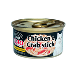 CIAO Chicken Fillet and Crab stick in Jelly  75 g