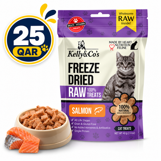KELLY & CO'S Freeze-dried Salmon Cat 40g