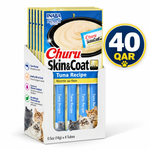 Churu Skin & Coat Tuna Recipe 4 tubes 56g — 14gX4x6 (24Tubes)