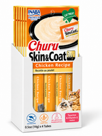 Churu Skin & Coat Chicken Recipe 4 tubes 56g — 14gX4x6 (24Tubes)