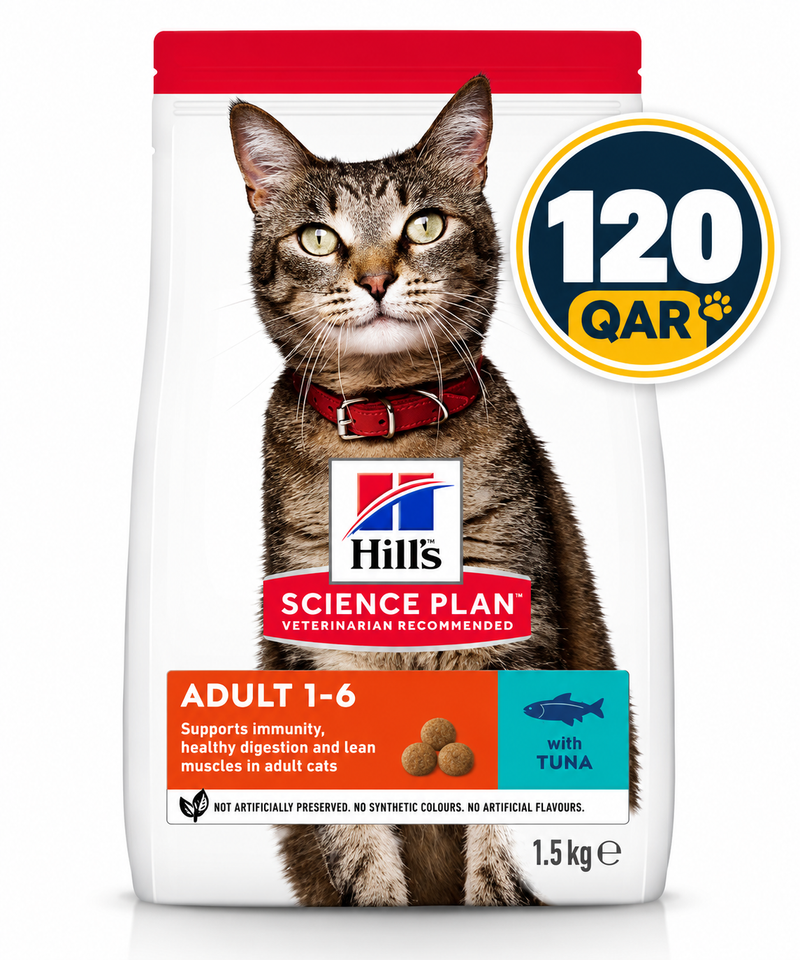 Hills Science Plan Adult Feline Food with Tuna 1.5KG