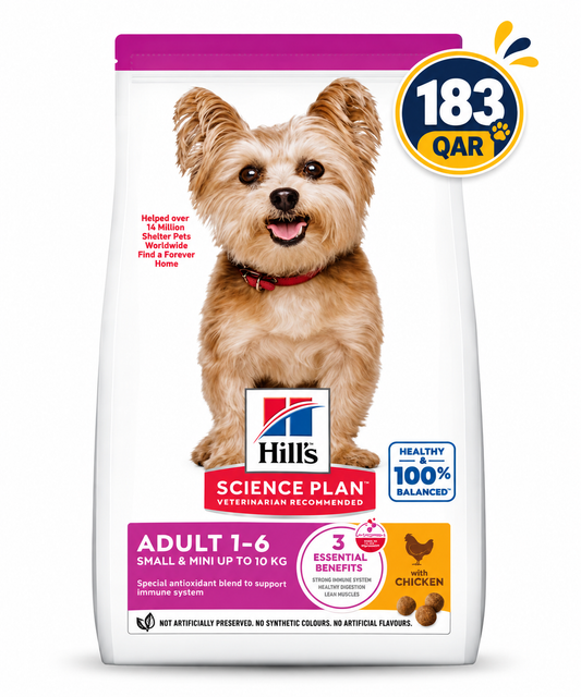 Hill’s Science Plan Small & Mini Adult Dog Food With Chicken (3kg)