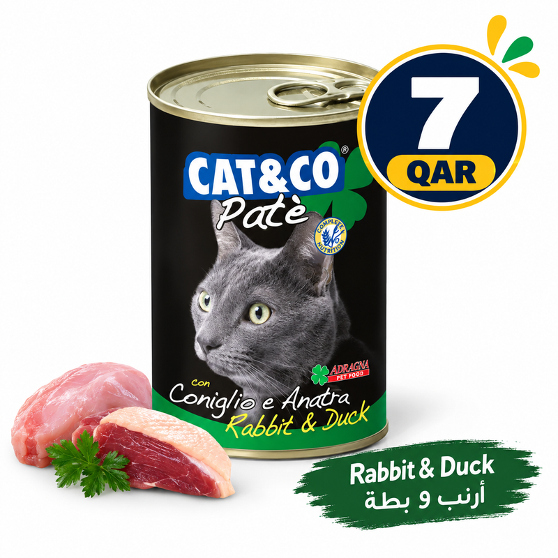 Pate Rabbit and Duck 405g Can