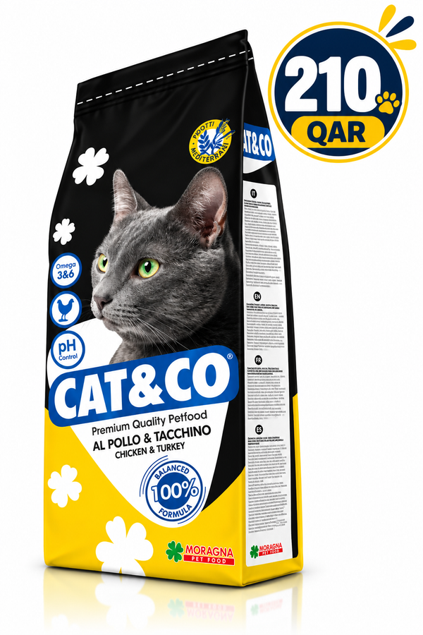 Cat&Co Chicken & Turkey 20kg