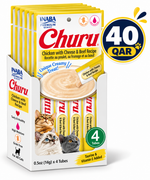 Churu Chicken with Cheese & Beef Recipe 4tubes 56g — 14gX4x6 (24Tubes)