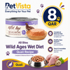 AB Bites Wild Ages Complete Wet Diet – Quail Recipe 80g Can