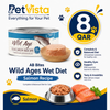 AB Bites Wild Ages Complete Wet Diet – Salmon Recipe 80g Can