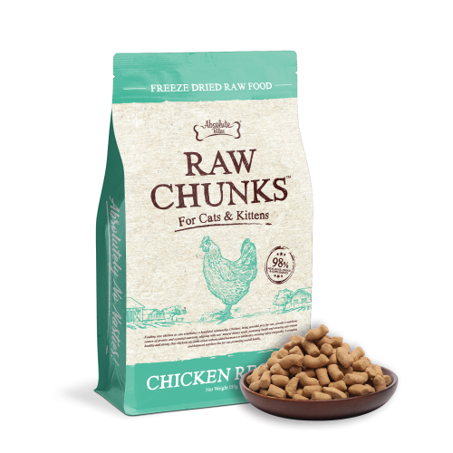 AB Raw Chunks Freeze Dried Cat 150g – Chicken Recipe