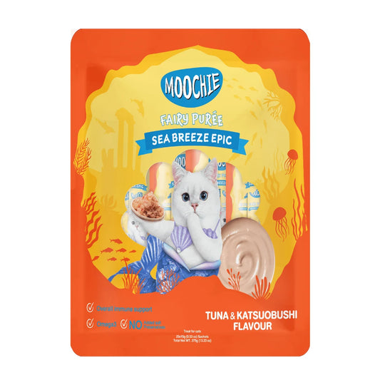 MOOCHIE TUNA & KATSUOBUSHI FLAVOR 25X15g POUCH (EX)