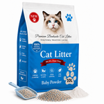 Bentonite Premium Cat Litter – Baby Powder 10L