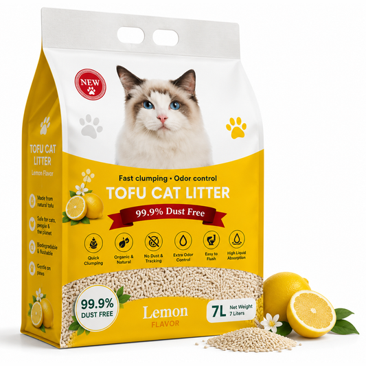Bentonite Premium  Cat Litter – Lemon 10L