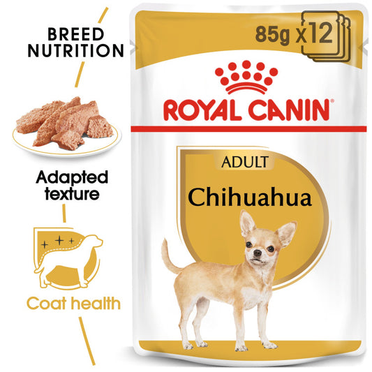 Breed Health Nutrition Chihuahua Adult (Wet Food - Pouches) 12 x 85 g