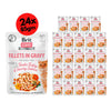 Brit Care Cat Fillets in Gravy with Tender Turkey & Savory Salmon 24x85g