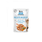 Brit Care Cat Fillets in Jelly with Tender Turkey & Shrimps 24x85g
