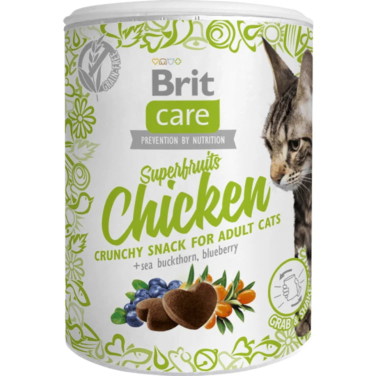 Brit Care Cat Snack Superfruits Chicken 100 g
