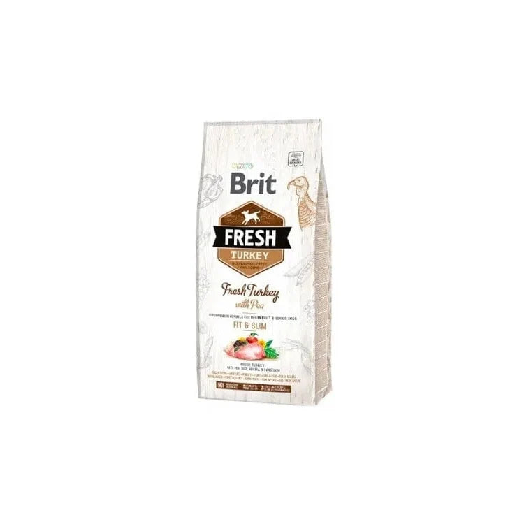 Brit Fresh Turkey & Pea Light Dry Dog Food, 12kg