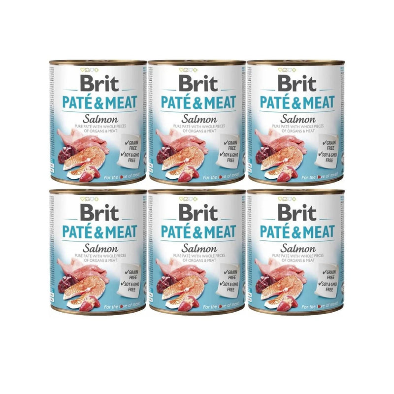 Brit pate & Meat Salmon 6x400 g