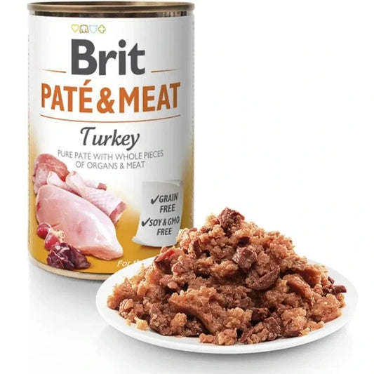 Brit Pate & Meat Turkey 400 g