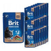 Brit premium cat pouches Liver for Sterilised 24x100g
