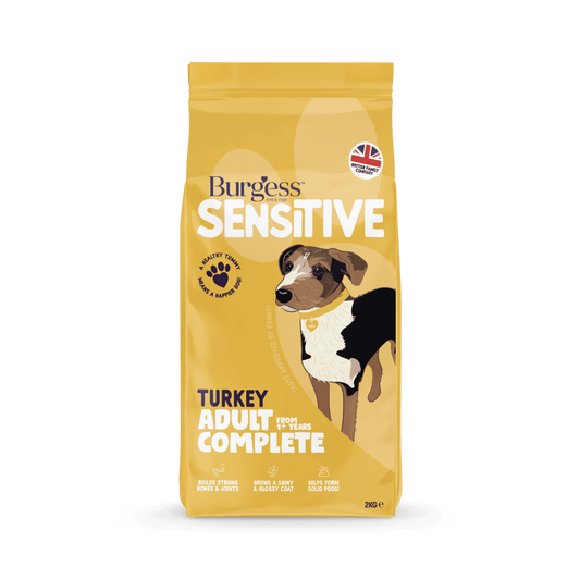 Burgess Sensitive Adult Dog Turkey 2 kg