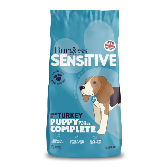 Burgess Sensitive Puppy Turkey 12.5 kg