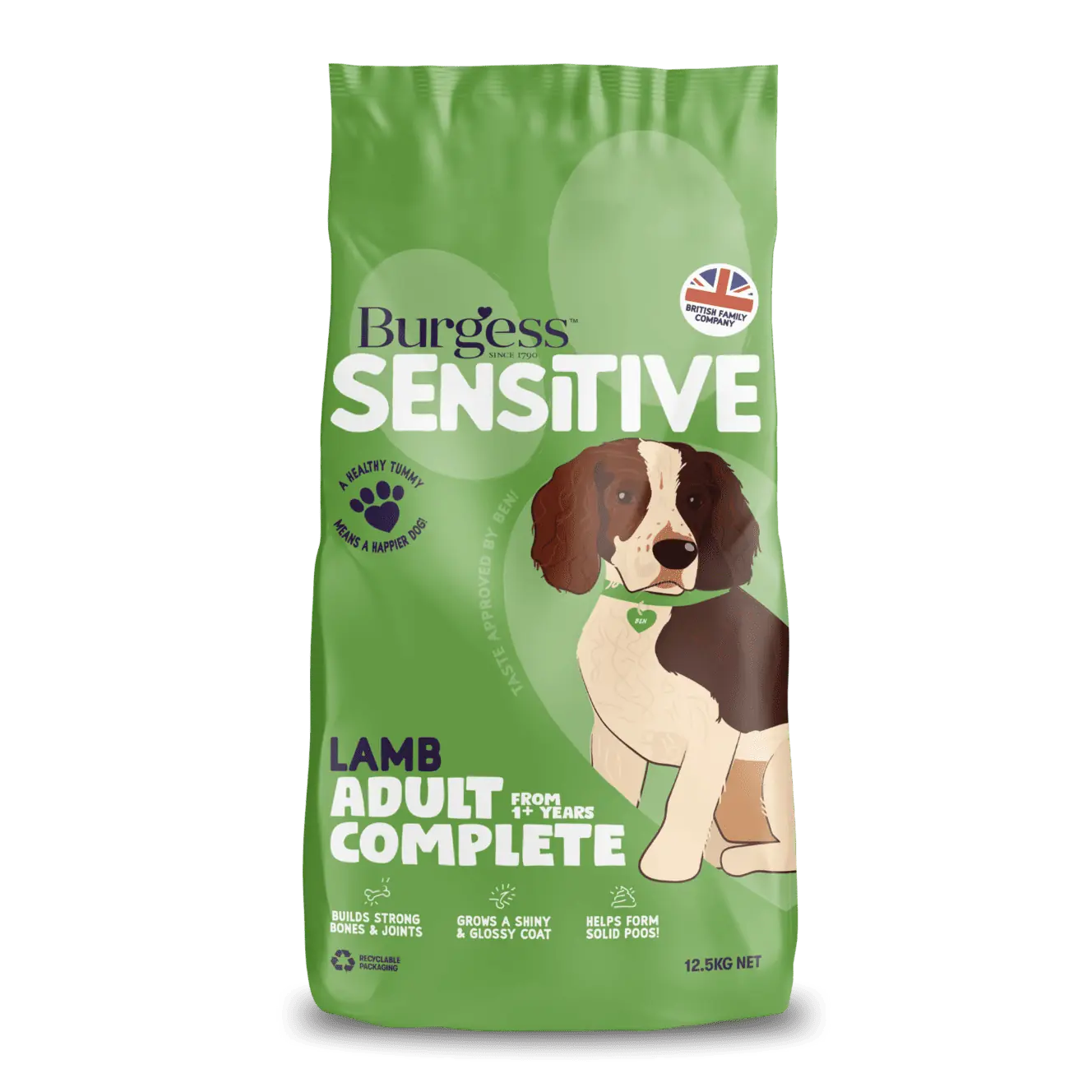 Burgess Sensitive Adult Dog Lamb 12.5 kg